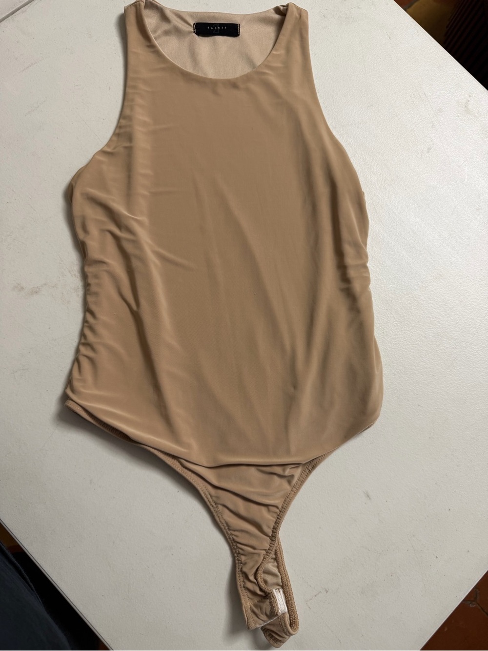 21 Saints Women’s  Beige Bodysuit Size Small